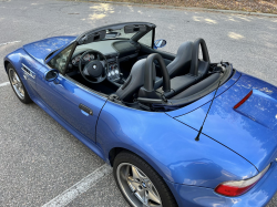 2002 BMW M Roadster in Estoril Blue Metallic over Dark Gray & Black Nappa