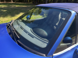 2002 BMW M Roadster in Estoril Blue Metallic over Dark Gray & Black Nappa