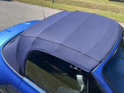 2002 BMW M Roadster in Estoril Blue Metallic over Dark Gray & Black Nappa