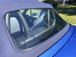 2002 BMW M Roadster in Estoril Blue Metallic over Dark Gray & Black Nappa