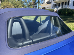 2002 BMW M Roadster in Estoril Blue Metallic over Dark Gray & Black Nappa