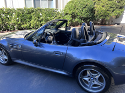 2002 BMW M Roadster in Steel Gray Metallic over Black Nappa