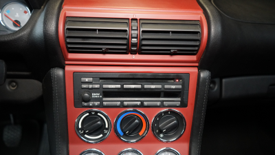 2002 BMW M Roadster in Titanium Silver Metallic over Imola Red & Black Nappa