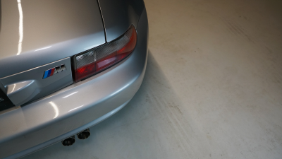 2002 BMW M Roadster in Titanium Silver Metallic over Imola Red & Black Nappa