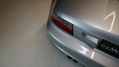 2002 BMW M Roadster in Titanium Silver Metallic over Imola Red & Black Nappa