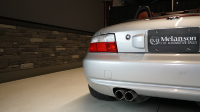 2002 BMW M Roadster in Titanium Silver Metallic over Imola Red & Black Nappa