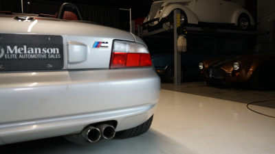 2002 BMW M Roadster in Titanium Silver Metallic over Imola Red & Black Nappa