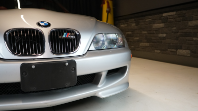 2002 BMW M Roadster in Titanium Silver Metallic over Imola Red & Black Nappa