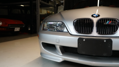 2002 BMW M Roadster in Titanium Silver Metallic over Imola Red & Black Nappa