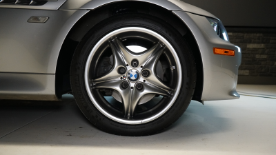 2002 BMW M Roadster in Titanium Silver Metallic over Imola Red & Black Nappa