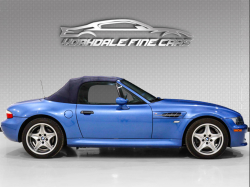 2002 BMW M Roadster in Estoril Blue Metallic over Black Nappa
