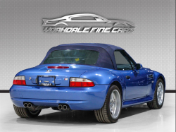 2002 BMW M Roadster in Estoril Blue Metallic over Black Nappa