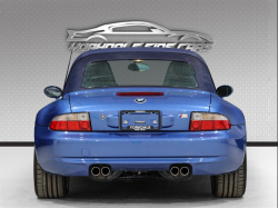 2002 BMW M Roadster in Estoril Blue Metallic over Black Nappa
