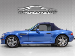 2002 BMW M Roadster in Estoril Blue Metallic over Black Nappa