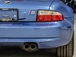 2002 BMW M Roadster in Estoril Blue Metallic over Black Nappa