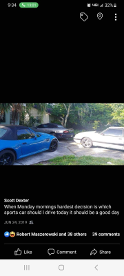 2002 BMW M Roadster in Laguna Seca Blue over Dark Gray & Black Nappa