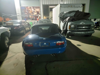 2002 BMW M Roadster in Laguna Seca Blue over Dark Gray & Black Nappa