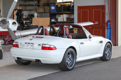 2002 BMW M Roadster in Alpine White 3 over Imola Red & Black Nappa