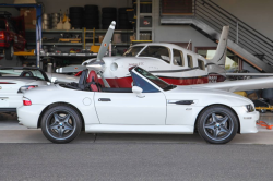 2002 BMW M Roadster in Alpine White 3 over Imola Red & Black Nappa