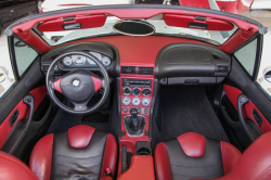 2002 BMW M Roadster in Alpine White 3 over Imola Red & Black Nappa