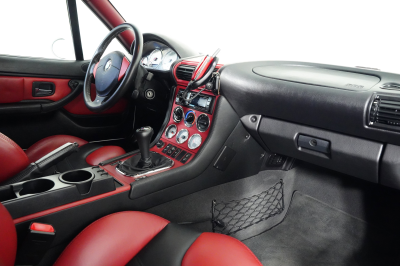2002 BMW M Roadster in Alpine White 3 over Imola Red & Black Nappa