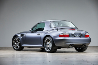 2002 BMW M Roadster in Steel Gray Metallic over Black Nappa