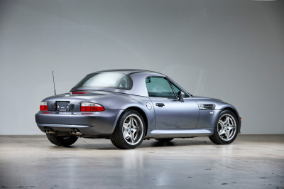 2002 BMW M Roadster in Steel Gray Metallic over Black Nappa