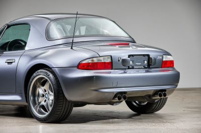 2002 BMW M Roadster in Steel Gray Metallic over Black Nappa