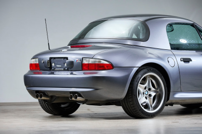 2002 BMW M Roadster in Steel Gray Metallic over Black Nappa