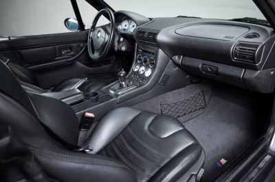 2002 BMW M Roadster in Steel Gray Metallic over Black Nappa