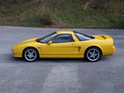 1990 Acura NSX in Spa Yellow over Black