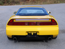 1990 Acura NSX in Spa Yellow over Black