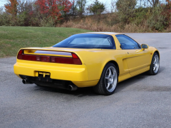 1990 Acura NSX in Spa Yellow over Black