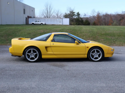 1990 Acura NSX in Spa Yellow over Black