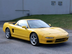 1990 Acura NSX in Spa Yellow over Black