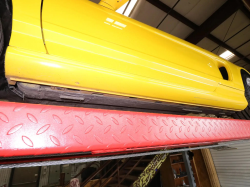 1990 Acura NSX in Spa Yellow over Black