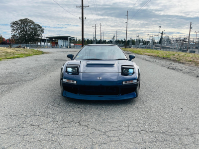 1990 Acura NSX in Berlina Black over Orange