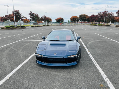 1990 Acura NSX in Berlina Black over Orange