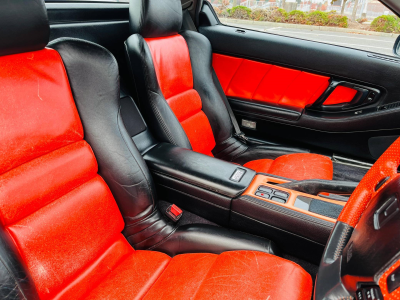 1990 Acura NSX in Berlina Black over Orange