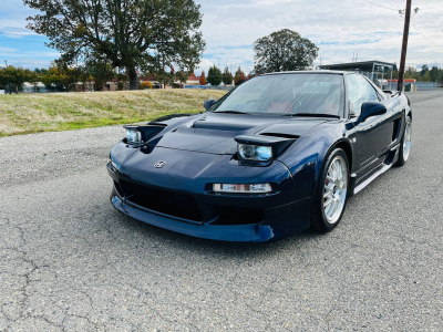 1990 Acura NSX in Berlina Black over Orange