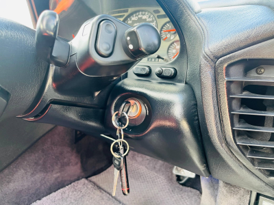 1990 Acura NSX in Berlina Black over Orange