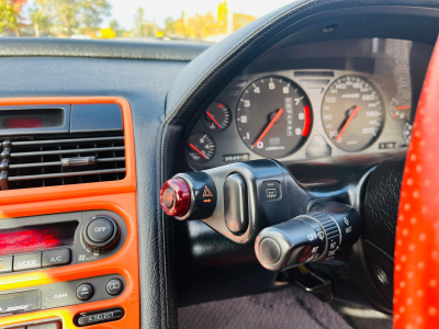 1990 Acura NSX in Berlina Black over Orange