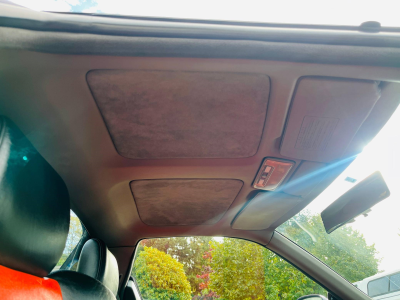 1990 Acura NSX in Berlina Black over Orange