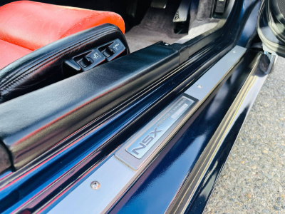 1990 Acura NSX in Berlina Black over Orange