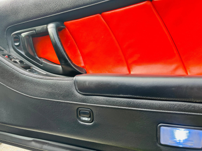 1990 Acura NSX in Berlina Black over Orange