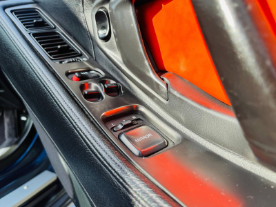 1990 Acura NSX in Berlina Black over Orange