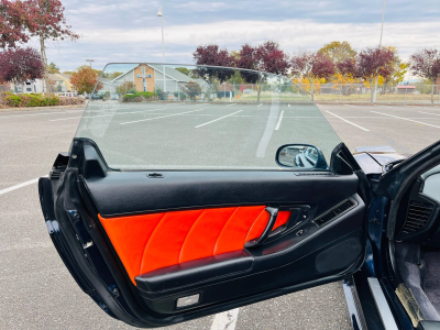 1990 Acura NSX in Berlina Black over Orange