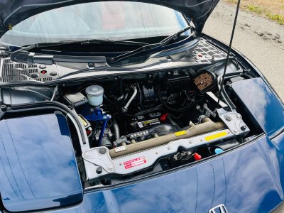 1990 Acura NSX in Berlina Black over Orange