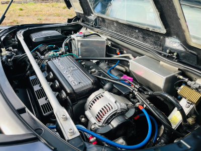 1990 Acura NSX in Berlina Black over Orange