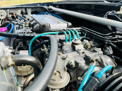 1990 Acura NSX in Berlina Black over Orange